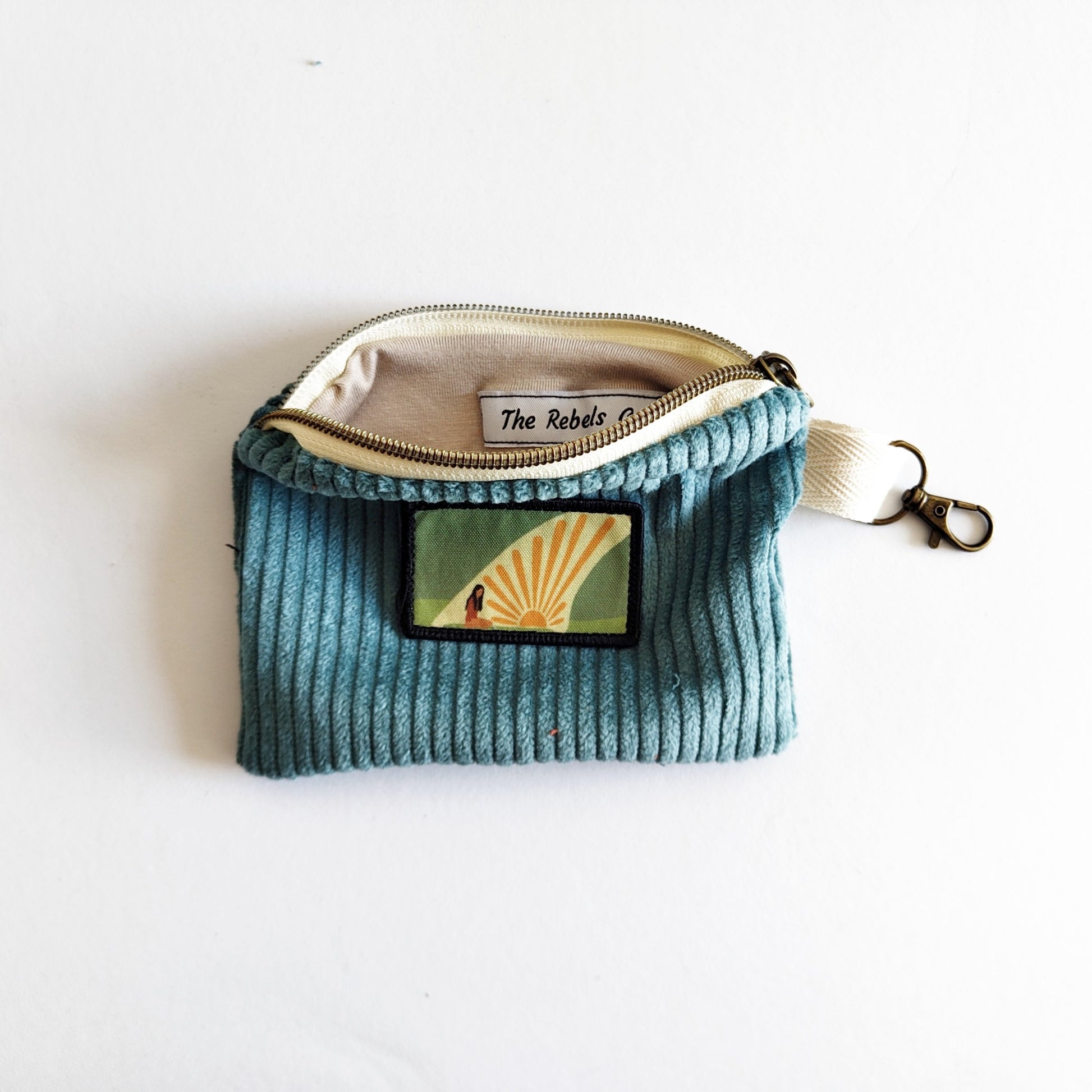 Money Pouch light petrolThe Rebels Co.Money Pouch light petrol