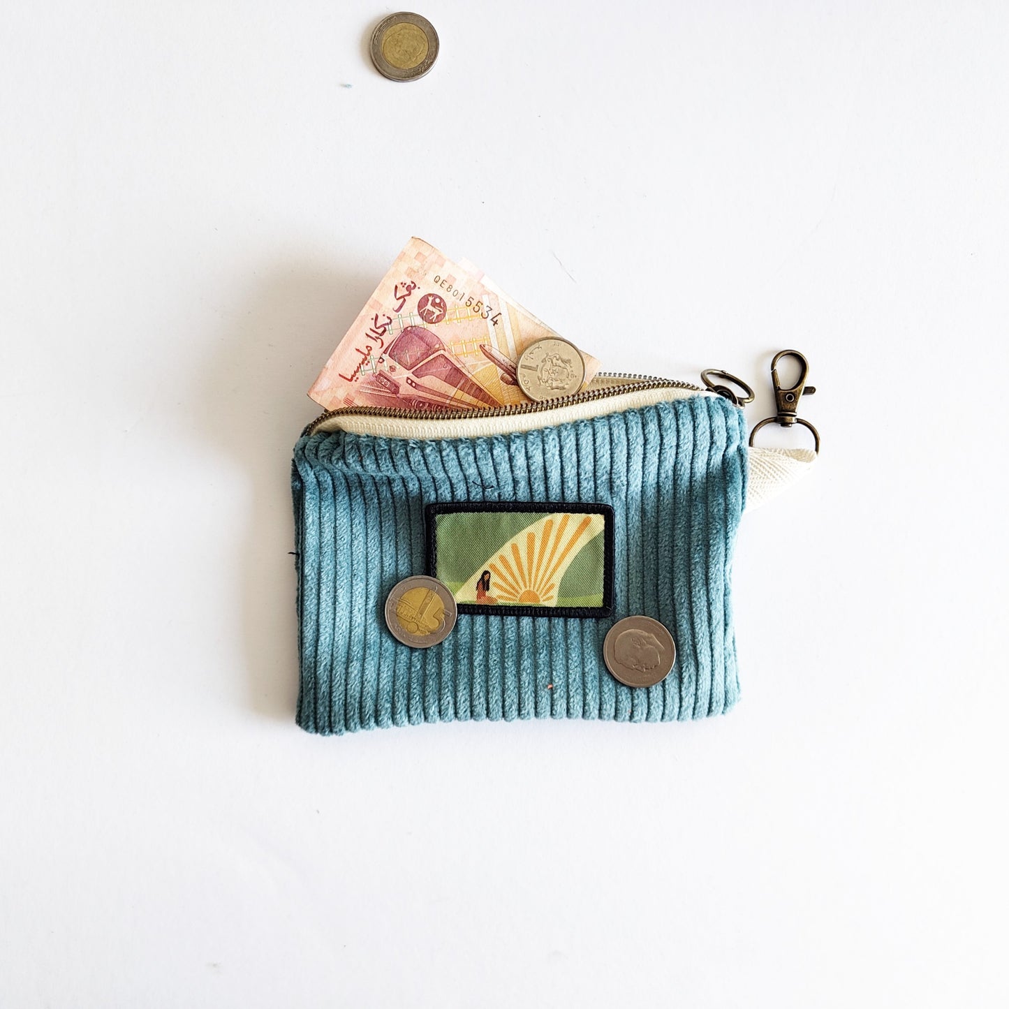 Money Pouch light petrolThe Rebels Co.Money Pouch light petrol