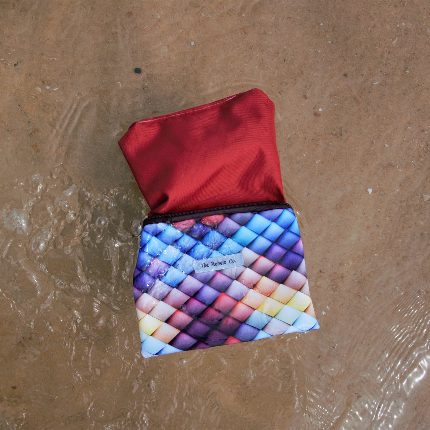 Water repellent Rainbow pouchThe Rebels Co.Water repellent Rainbow pouch