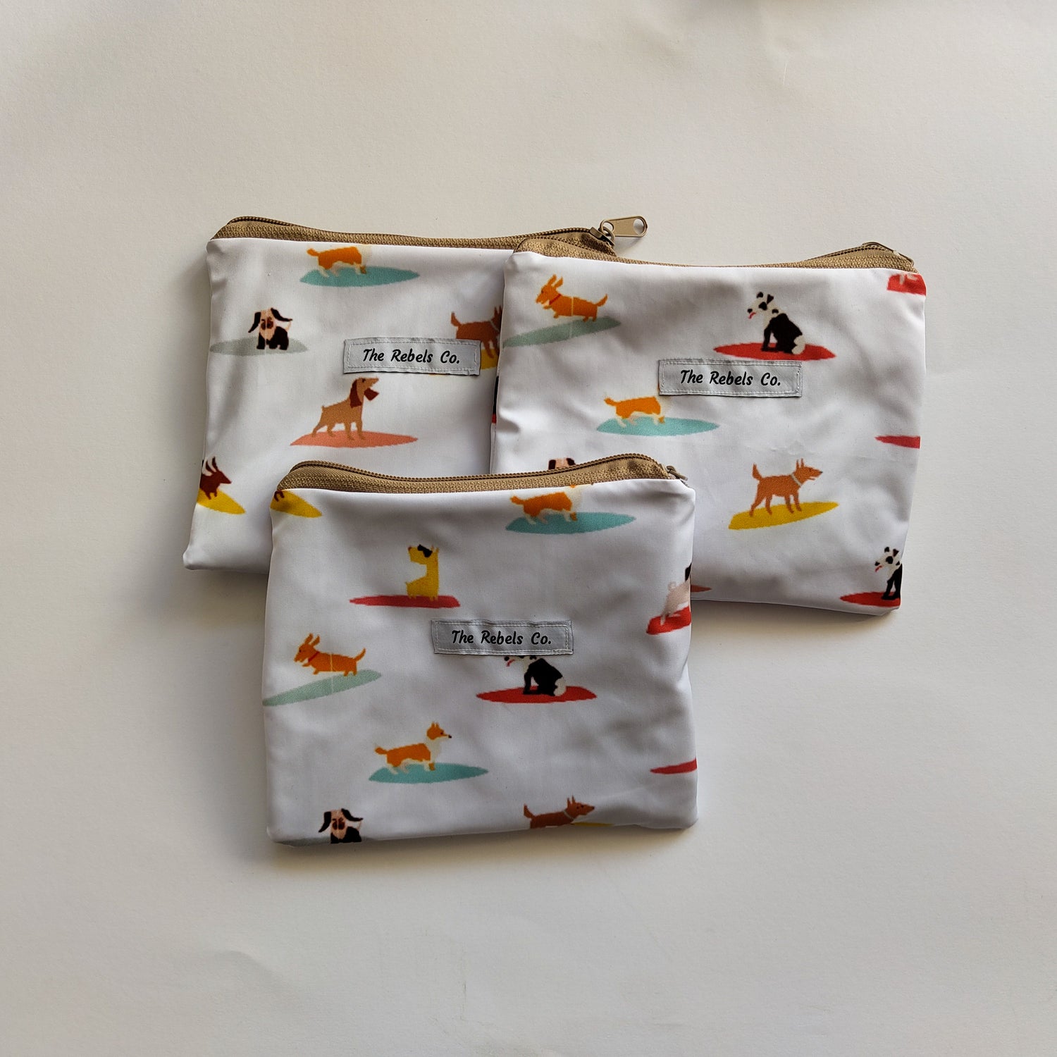 Mini Surfing Dog pouchThe Rebels Co.